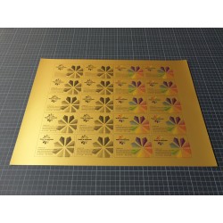 Cartões de visita em papel Accademia texturado 350g