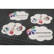 Cartões de visita em papel Accademia texturado 350g